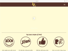 Tablet Screenshot of lephu.com